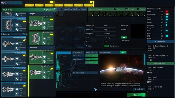 Star Ash Fleet game for Linux 1