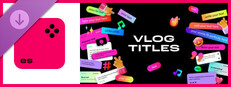 Movavi Video Editor 2025 - Vlog Titles Pack Small Capsule Image