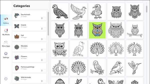 Coloring Book for Adults 2 - Full Version screenshot 4