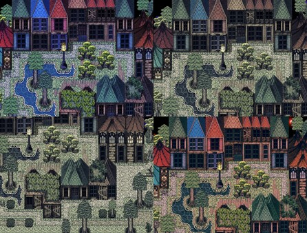 Screenshot z RPG Maker MV - NEONPIXEL - MEGA ADVENTURE SET