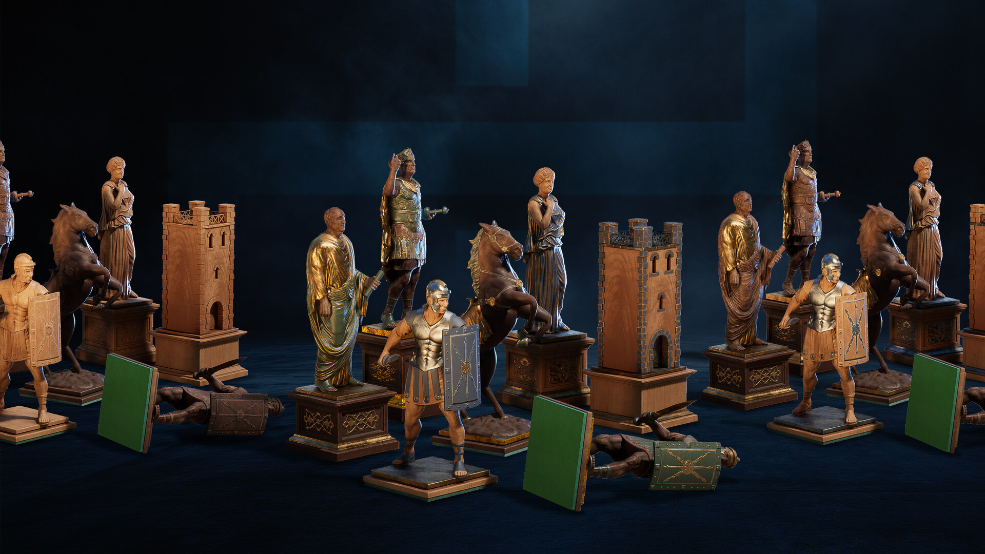 Chess Infinity: Roman Classic Chess Sets Featured Screenshot #1