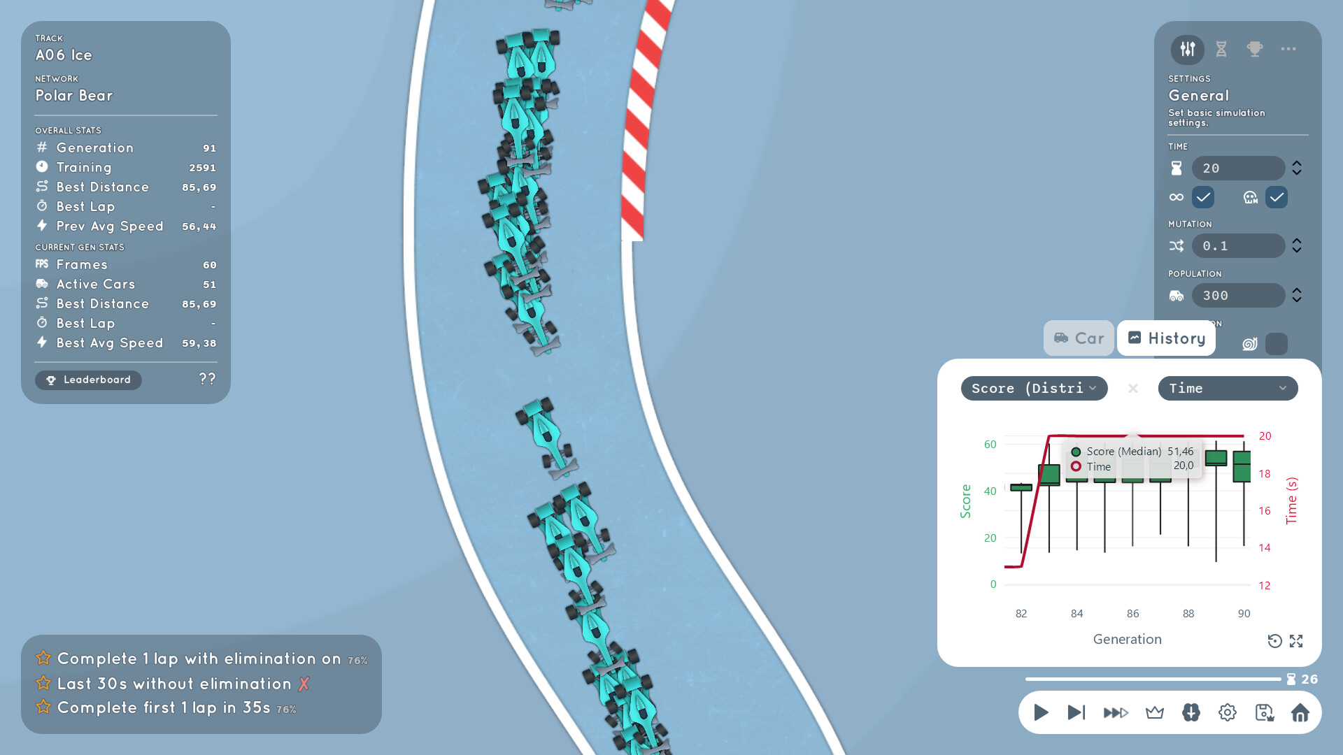 #5. AI Learns To Drive (Steam) 由: ActivationFunction
