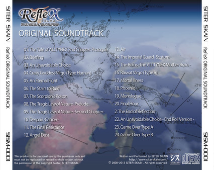 Screenshot z RefleX Original Soundtrack