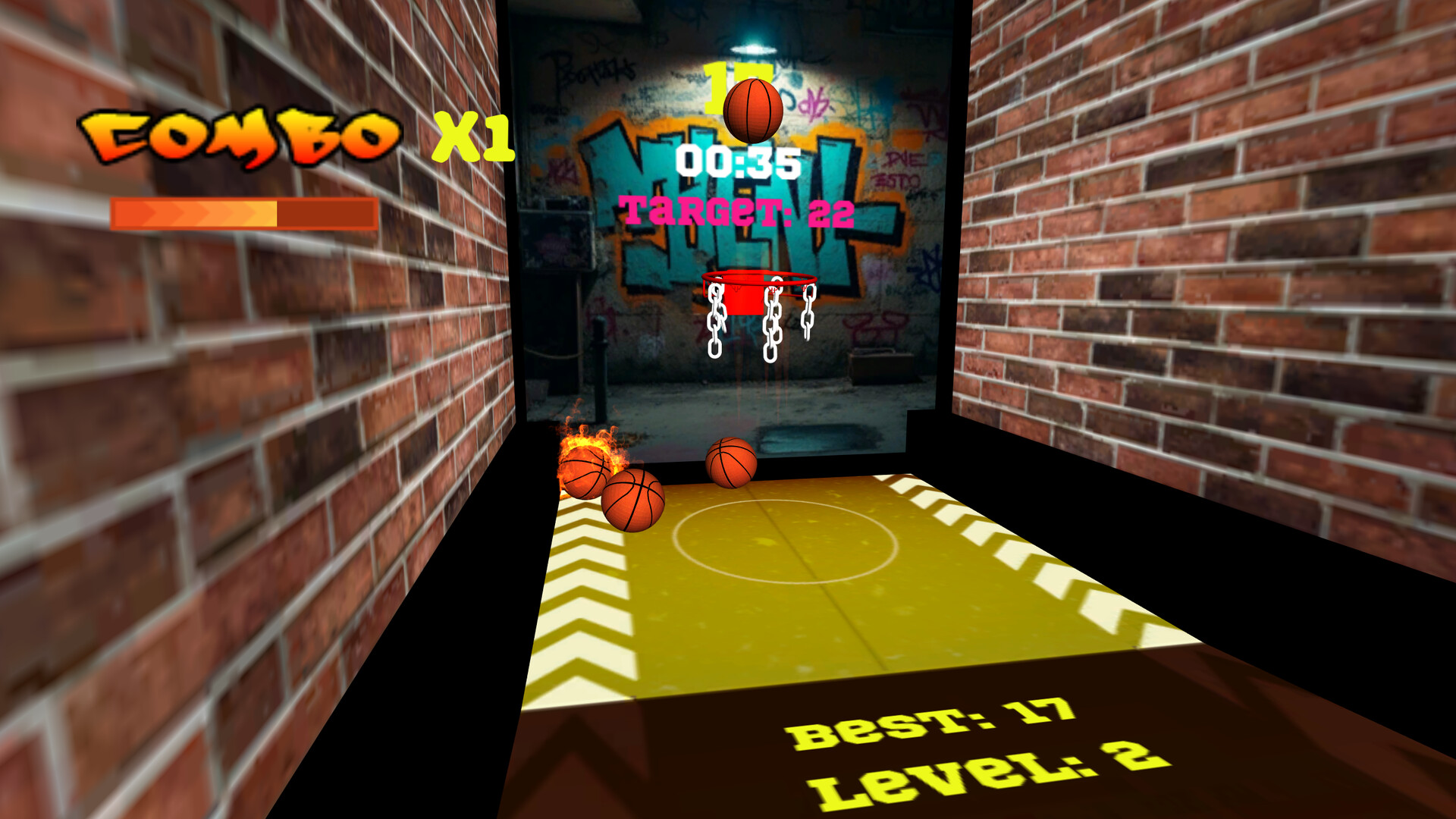 #2. King of Hoops (Steam) 由: Black Whale Core Studio