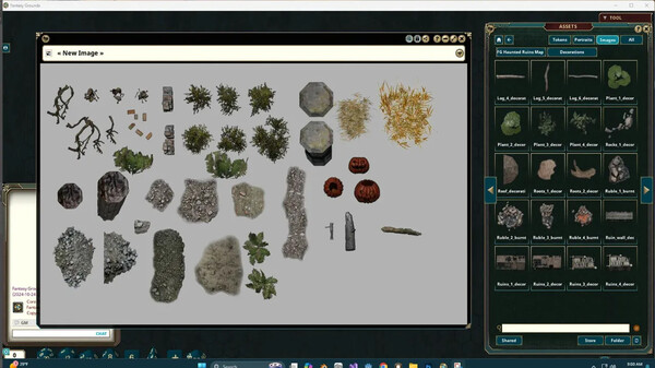 Fantasy Grounds - FG Haunted Ruins Map Pack