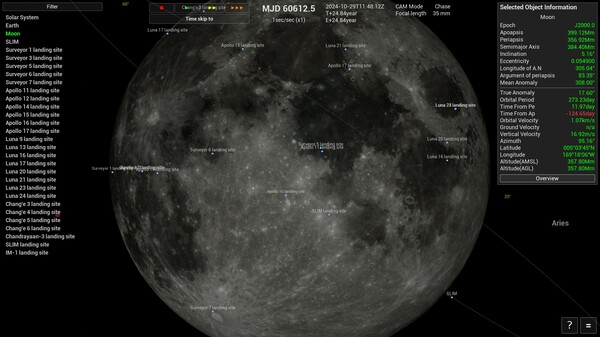 Keplerian Space Discovery Demo