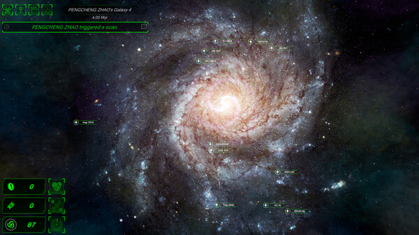 Screenshot z Galactic Simulator