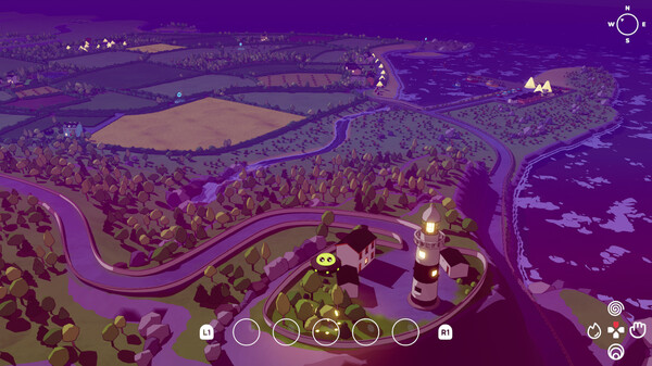 Screenshot of Oh No! UFO! gameplay showing in-action mechanics