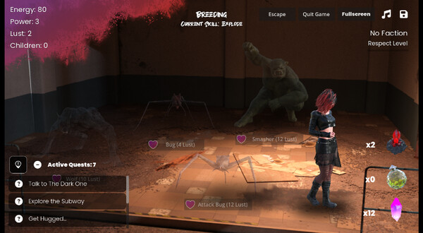 Screenshot z Lustful Apocalypse