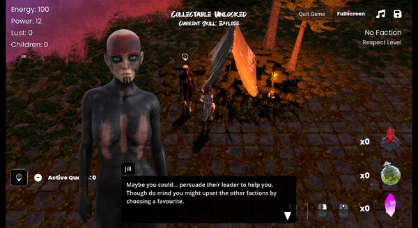 Screenshot z Lustful Apocalypse