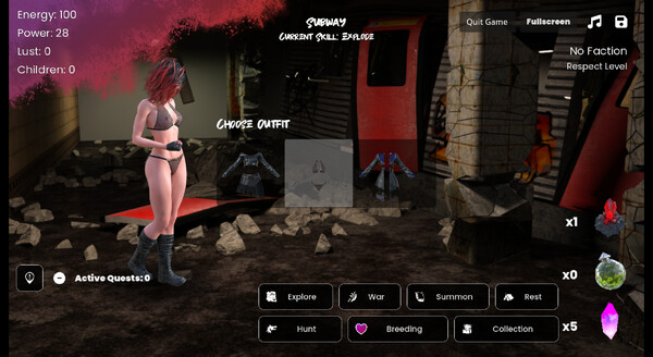 Screenshot z Lustful Apocalypse