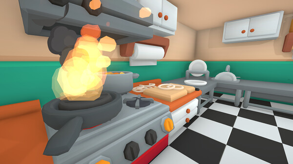 Burgie's cozy kitchen