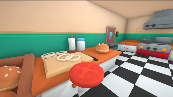 Burgie's cozy kitchen