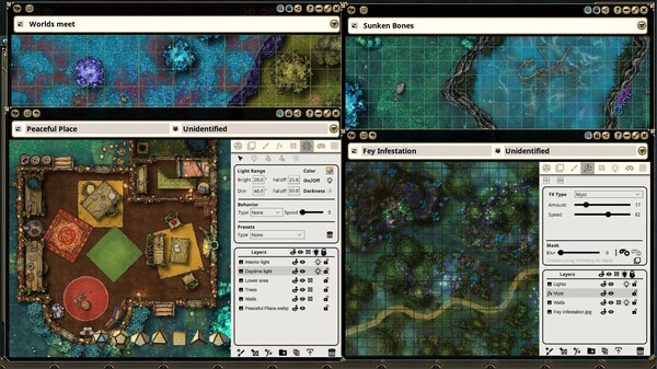 Fantasy Grounds - Map Collection - Fey Realm for steam