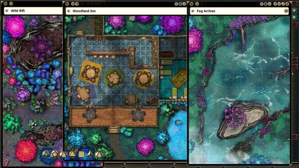 Fantasy Grounds - Map Collection - Fey Realm