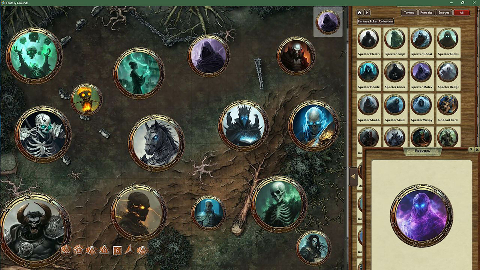 Fantasy Grounds - Fantasy Token Collection - Undead 02のスクリーンショット 1