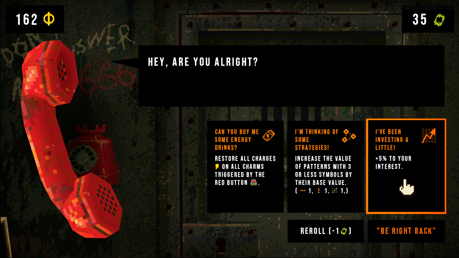 Screenshot of CloverPit