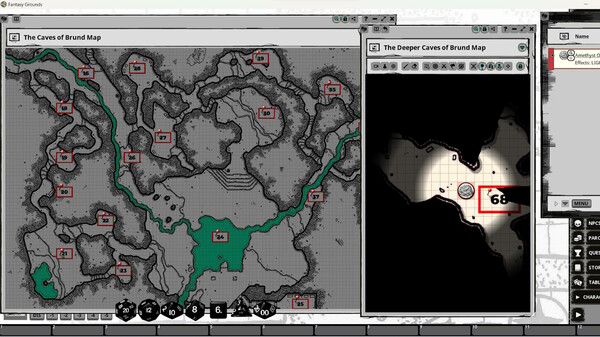 Fantasy Grounds - The Pits of Brund for Shadowdark RPG
