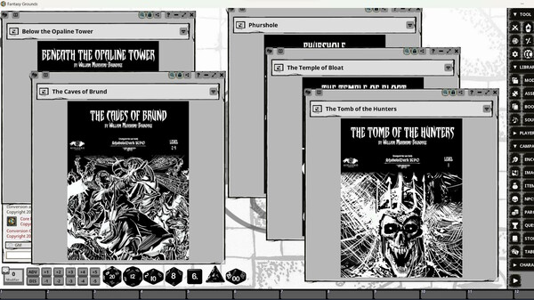 Fantasy Grounds - The Pits of Brund for Shadowdark RPG