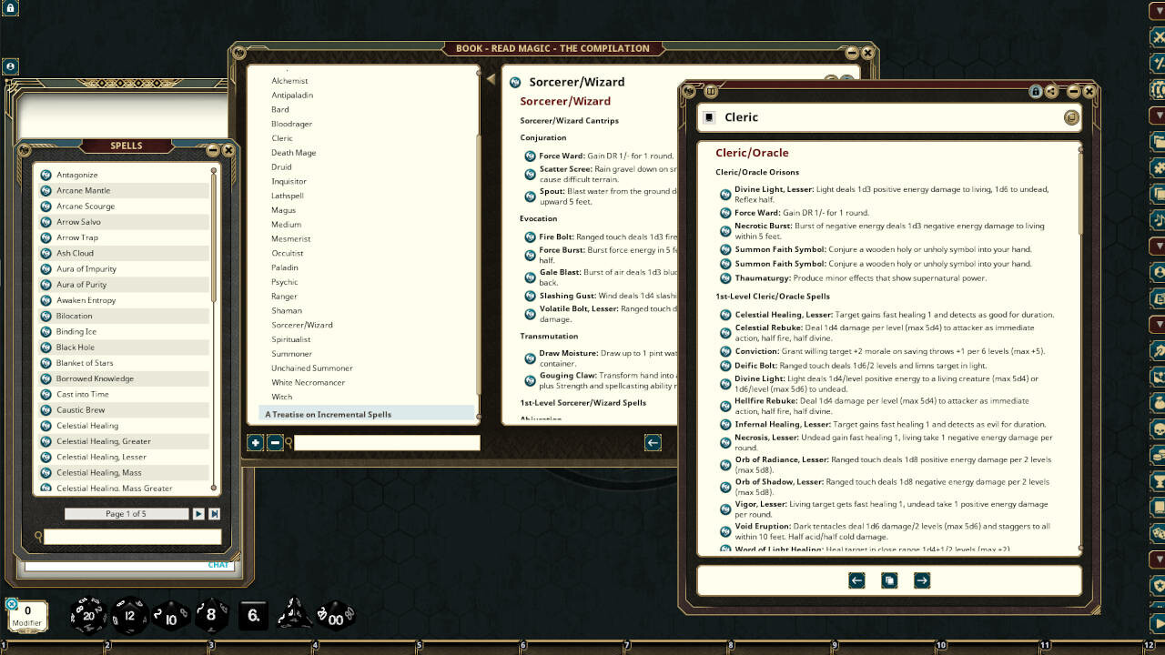 Fantasy Grounds - Read Magic - The Compilationのスクリーンショット 1