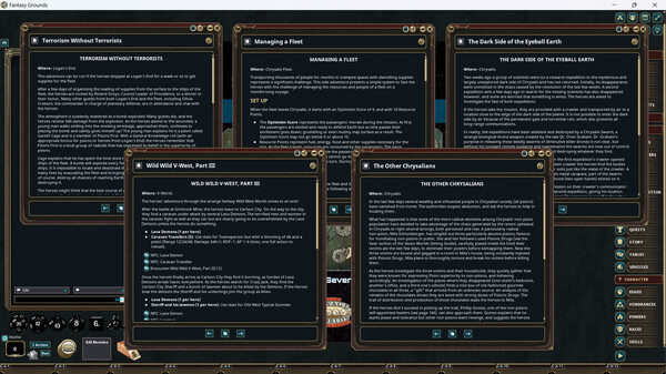 Fantasy Grounds - Seven Worlds Module 6: Exodus