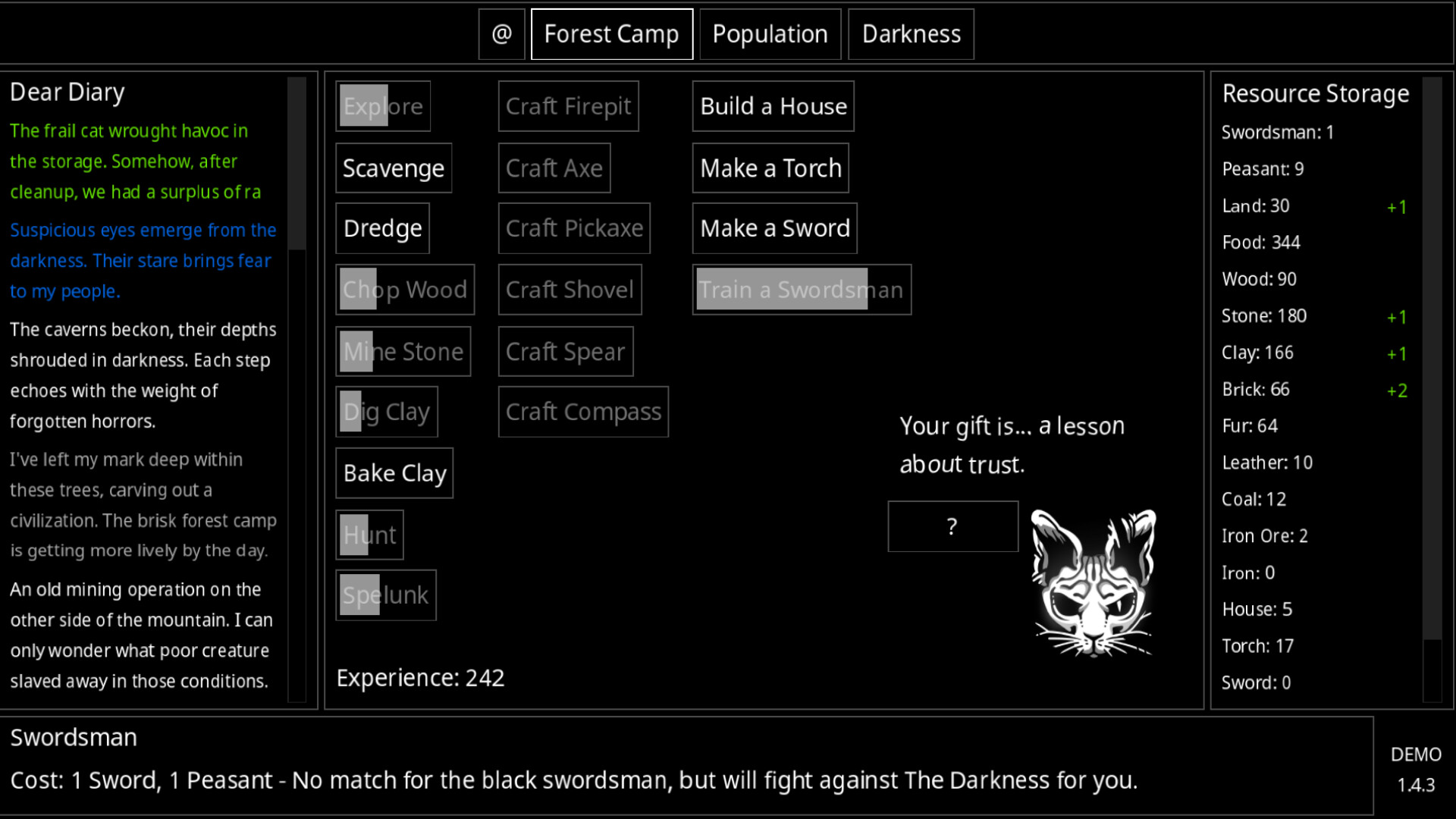 A Dark Forest screenshot #2