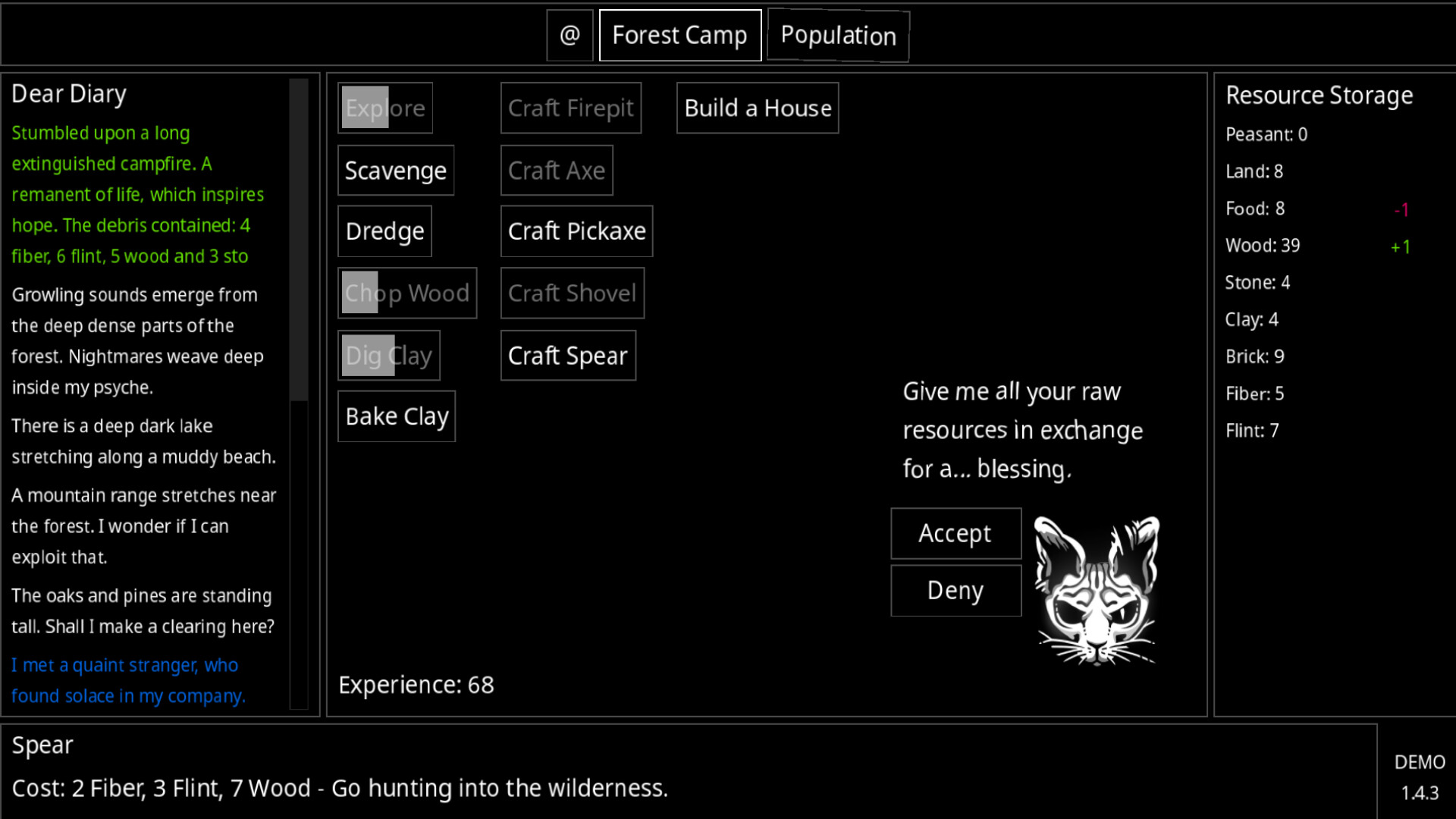 A Dark Forest screenshot #1