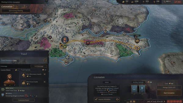 Crusader Kings III: Coronations