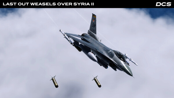 Screenshot z DCS: F-16C Last Out Weasels over Syria II Campaign by Ground Pounder Simulations Screenshot z DCS: F-16C Last Out Weasels over Syria II Campaign by Ground Pounder Simulations