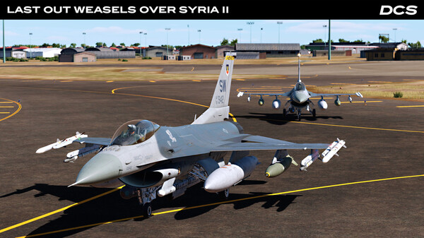 Screenshot z DCS: F-16C Last Out Weasels over Syria II Campaign by Ground Pounder Simulations Screenshot z DCS: F-16C Last Out Weasels over Syria II Campaign by Ground Pounder Simulations