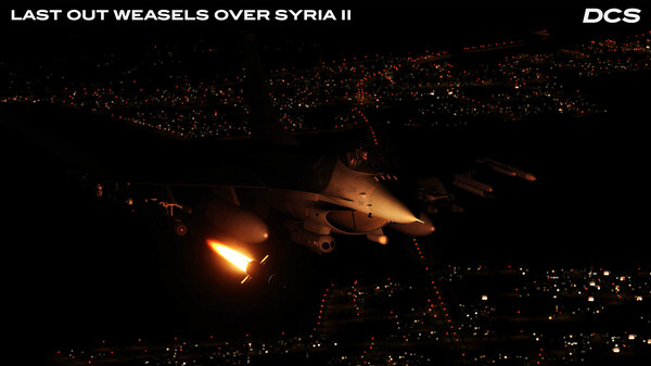 Screenshot z DCS: F-16C Last Out Weasels over Syria II Campaign by Ground Pounder Simulations Screenshot z DCS: F-16C Last Out Weasels over Syria II Campaign by Ground Pounder Simulations