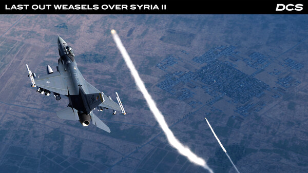 DCS: F-16C Last Out Weasels over Syria II Campaign by Ground Pounder Simulations