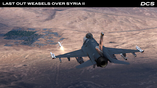 Screenshot z DCS: F-16C Last Out Weasels over Syria II Campaign by Ground Pounder Simulations Screenshot z DCS: F-16C Last Out Weasels over Syria II Campaign by Ground Pounder Simulations