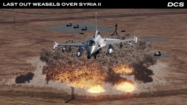 Screenshot z DCS: F-16C Last Out Weasels over Syria II Campaign by Ground Pounder Simulations Screenshot z DCS: F-16C Last Out Weasels over Syria II Campaign by Ground Pounder Simulations