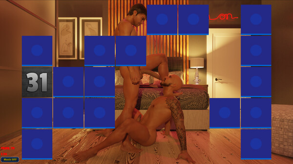 Screenshot z Sexy Memory Puzzle - Gay Affair Screenshot z Sexy Memory Puzzle - Gay Affair