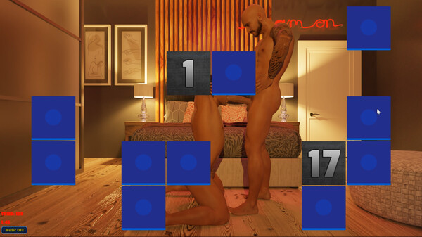 Sexy Memory Puzzle - Gay Affair screenshot 2