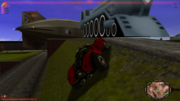 Screenshot z Carmageddon TDR 2000