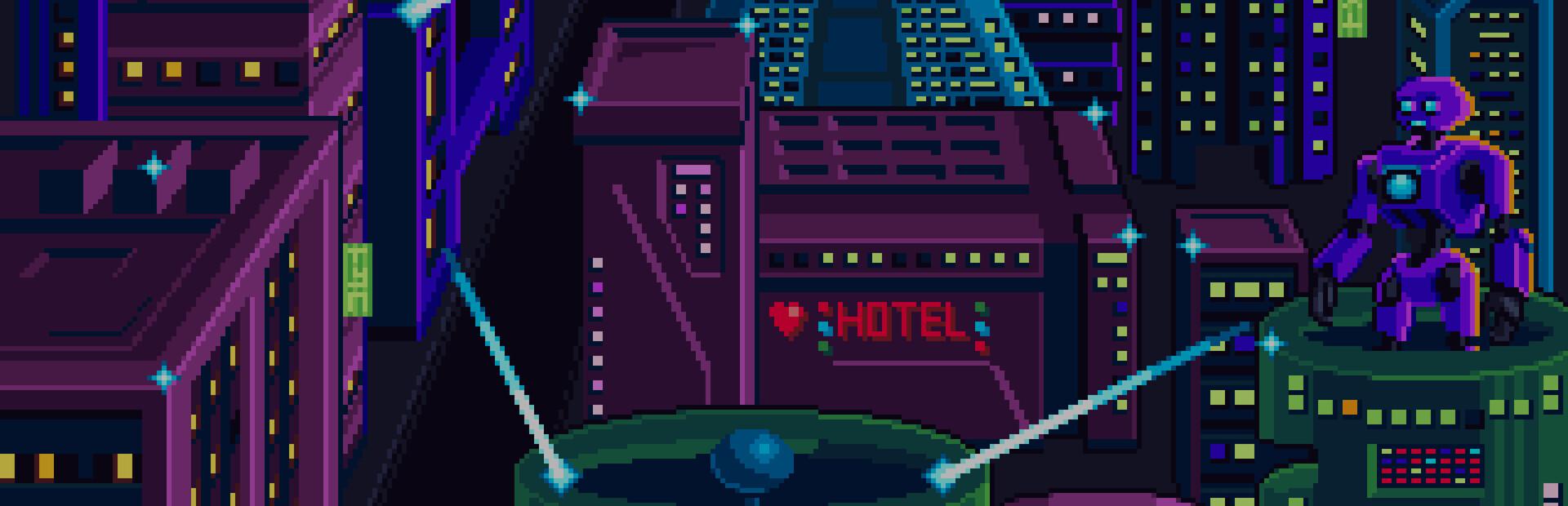 Neon Hearts City
