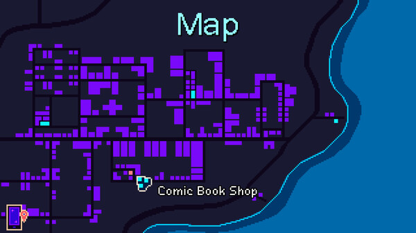 Screenshot z Neon Hearts City Screenshot z Neon Hearts City