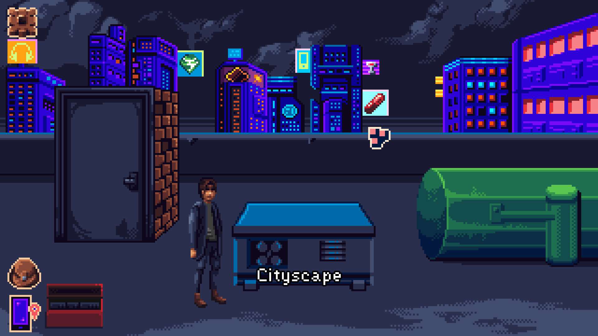 Neon Hearts City screenshot #2