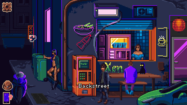 Screenshot z Neon Hearts City Screenshot z Neon Hearts City