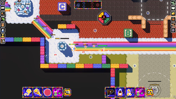 Screenshot z Goo Goo Grapplers Screenshot z Goo Goo Grapplers
