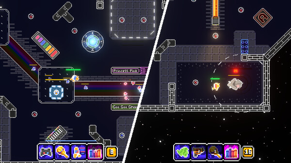 Screenshot z Goo Goo Grapplers Screenshot z Goo Goo Grapplers