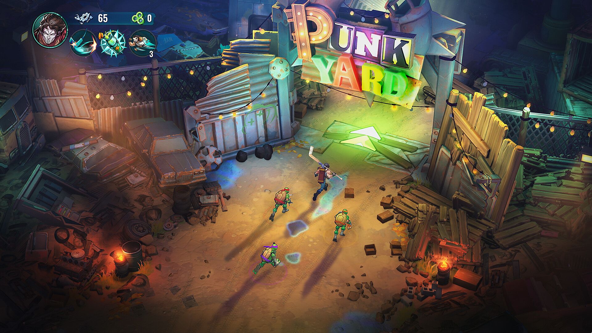 Teenage Mutant Ninja Turtles: Splintered Fate - Casey Jones & the Junkyard Jam 스크린샷 2