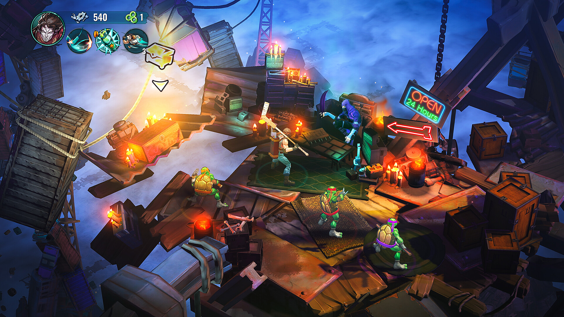 Teenage Mutant Ninja Turtles: Splintered Fate - Casey Jones & the Junkyard Jam 스크린샷 5