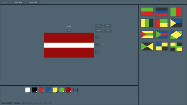 Скриншот из Flag Builder Studio