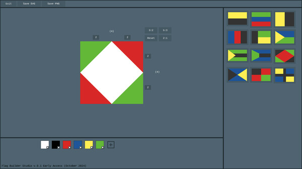 Скриншот из Flag Builder Studio