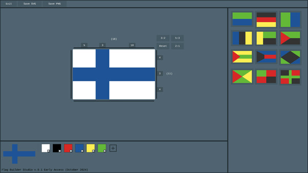 Скриншот из Flag Builder Studio