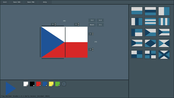 Screenshot z Flag Builder Studio