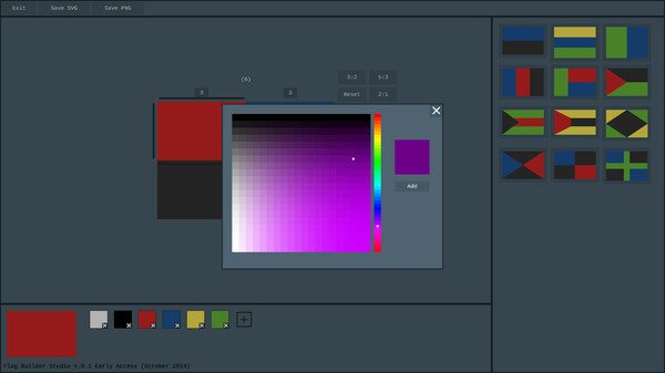 Скриншот из Flag Builder Studio